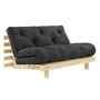 Karup Design - Roots Slaapbank, 140 x 200 cm, natuurlijk grenen / donkergrijs (734)