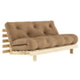 Karup Design - Roots Slaapbank, 160 x 200 cm, natuurlijk grenen / mokka (755)