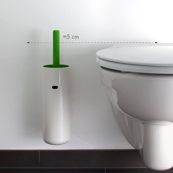 Montagehoogte van toiletborstels